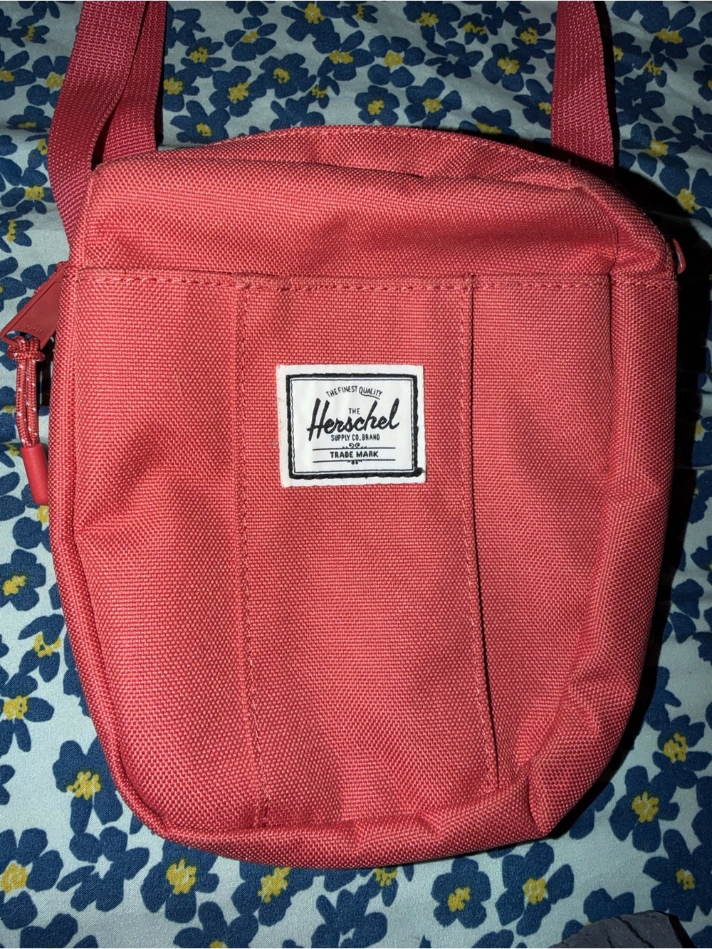 Herschel Supply Company Coral Pink Crossbody Belt Bag